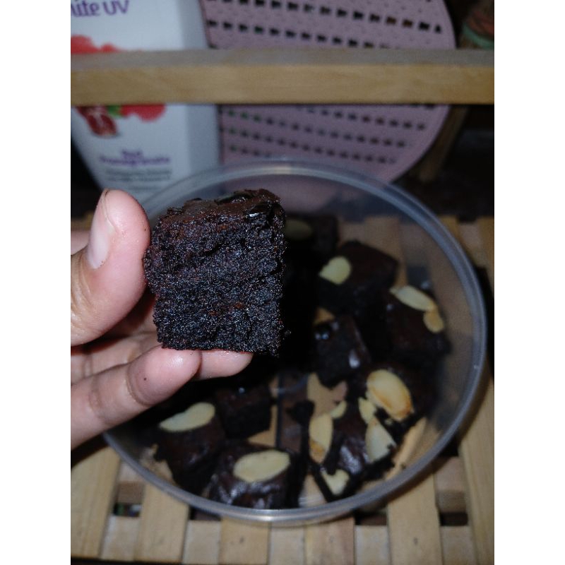 

Mini Cube Brownies, Brownies Fudgy