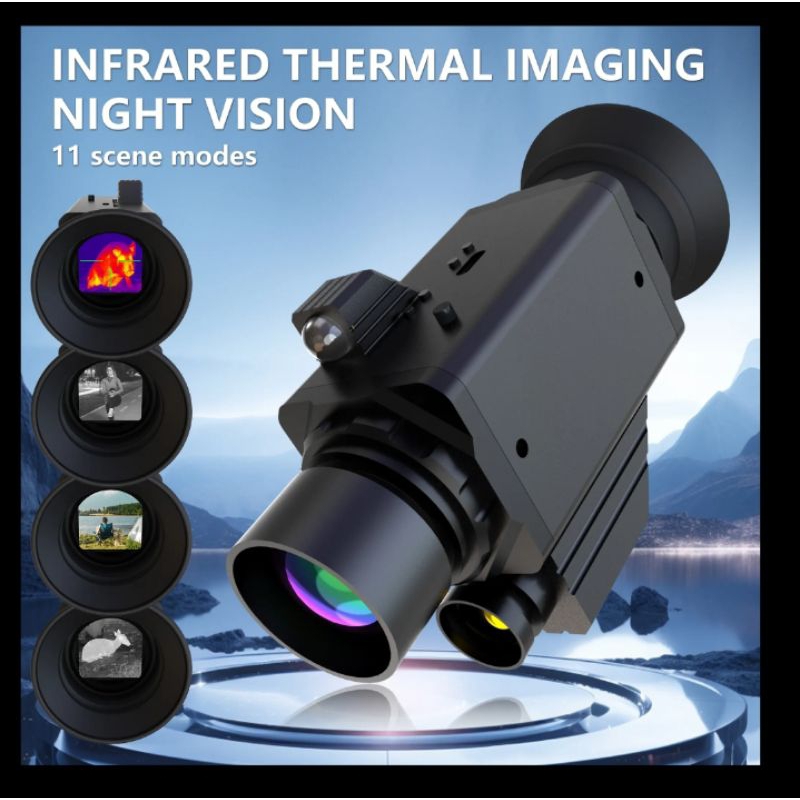 MV265 New exclusive 7X infrared thermal imaging night vision device HD outdoor monocular scope therm