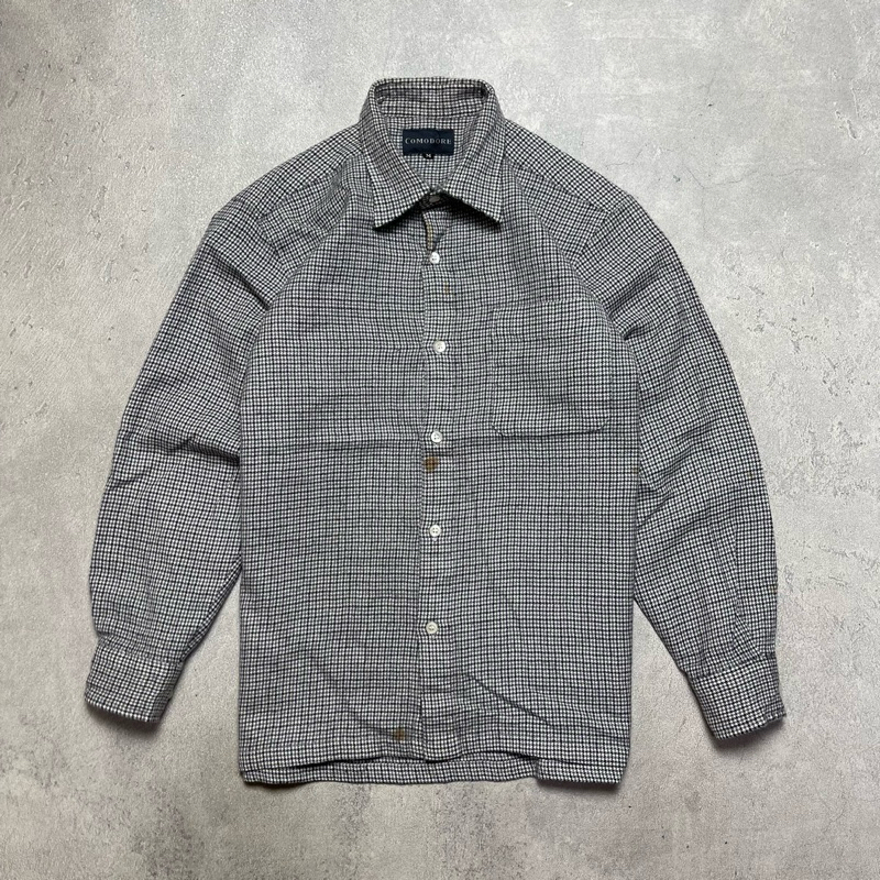 Kemeja Flanel Wool Comodore Size S