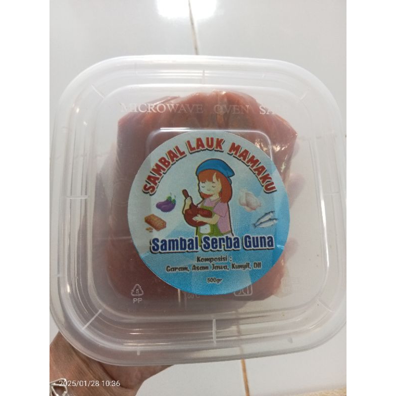 

SAMBAL LAUK 500grm