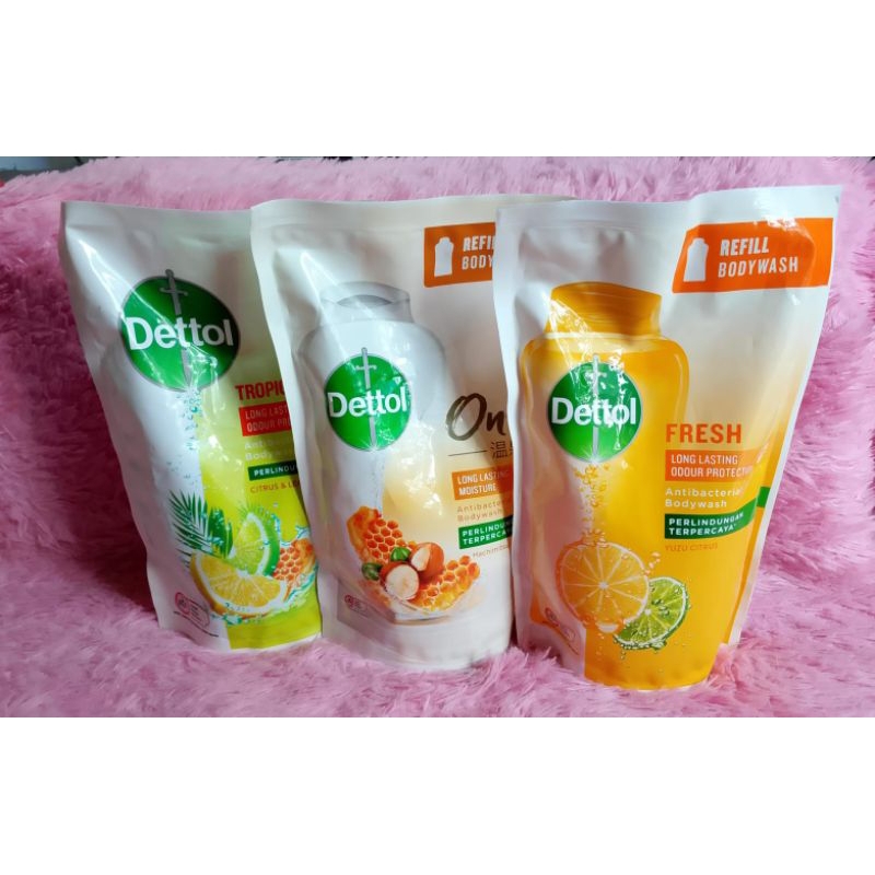 Dettol body wash 410ml/ sabun dettol cair Refill/ sabun cair dettol