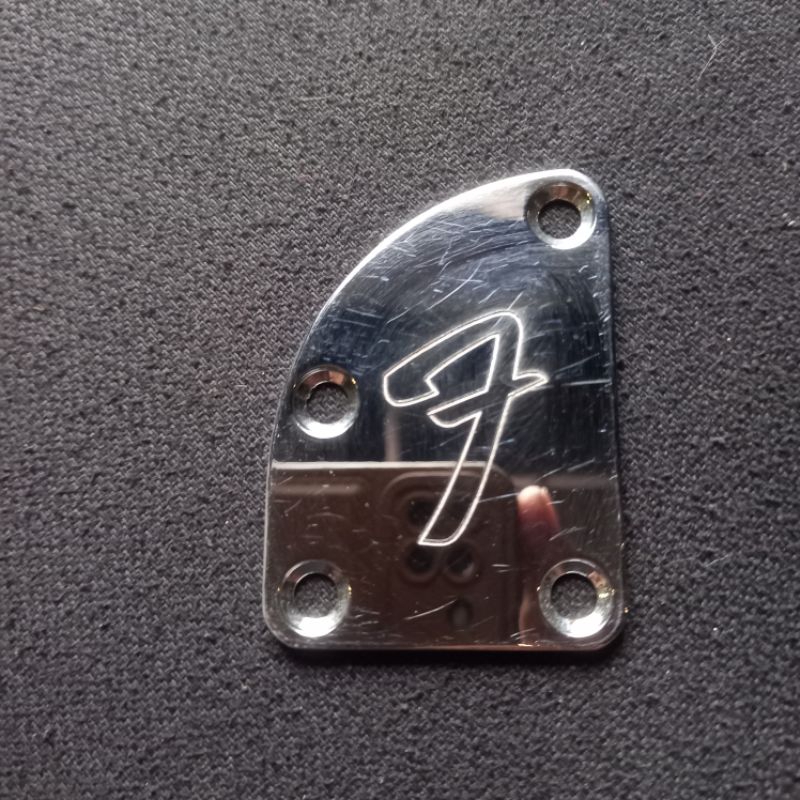 neck plate ori gitar fender oval style 70 an
