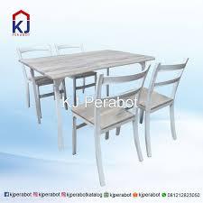 Meja Makan Set Olymplast / Meja Makan Satu Set Murah