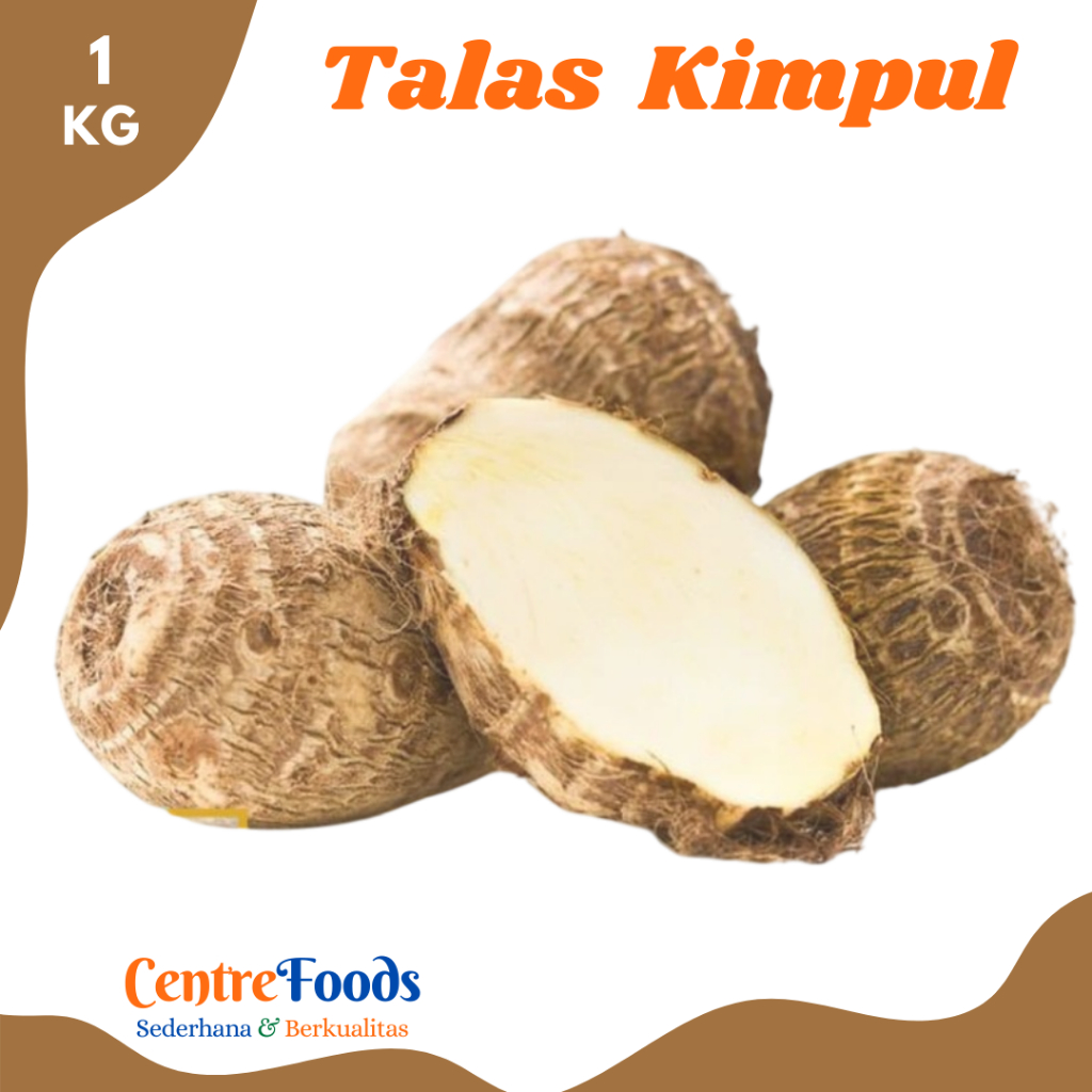 

TALAS Kimpul - Ubi Talas Kimpul Fresh | 1.000gr [ Harga Per KG ]