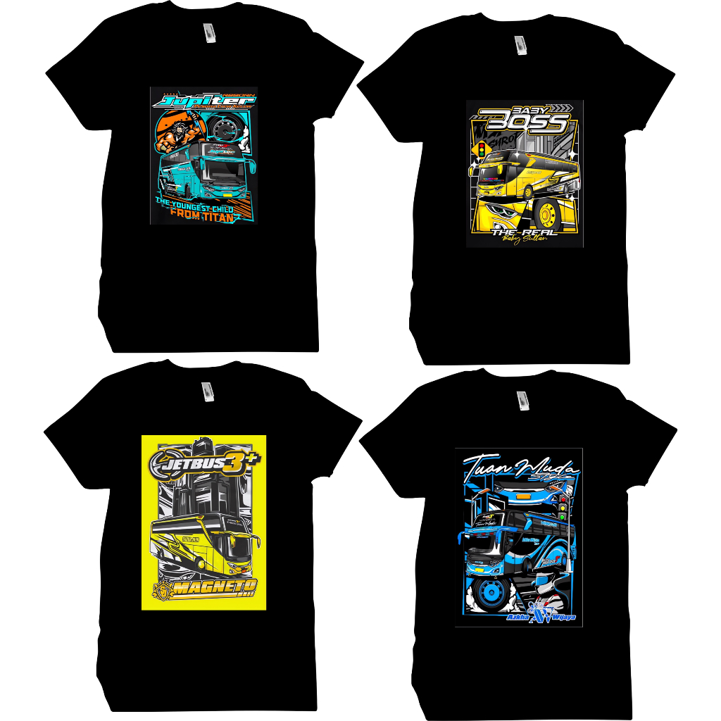 kaos bus mania kaos strobo baju bus kaos bus winspector anak