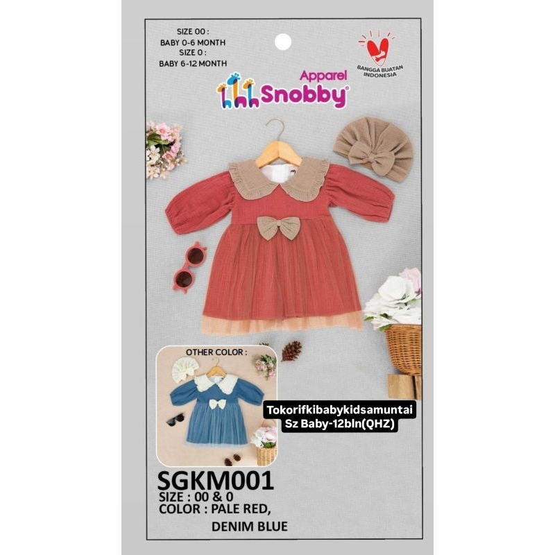 Snobby Baju Muslim Set Turban SGKM001 Sz 0-12bln