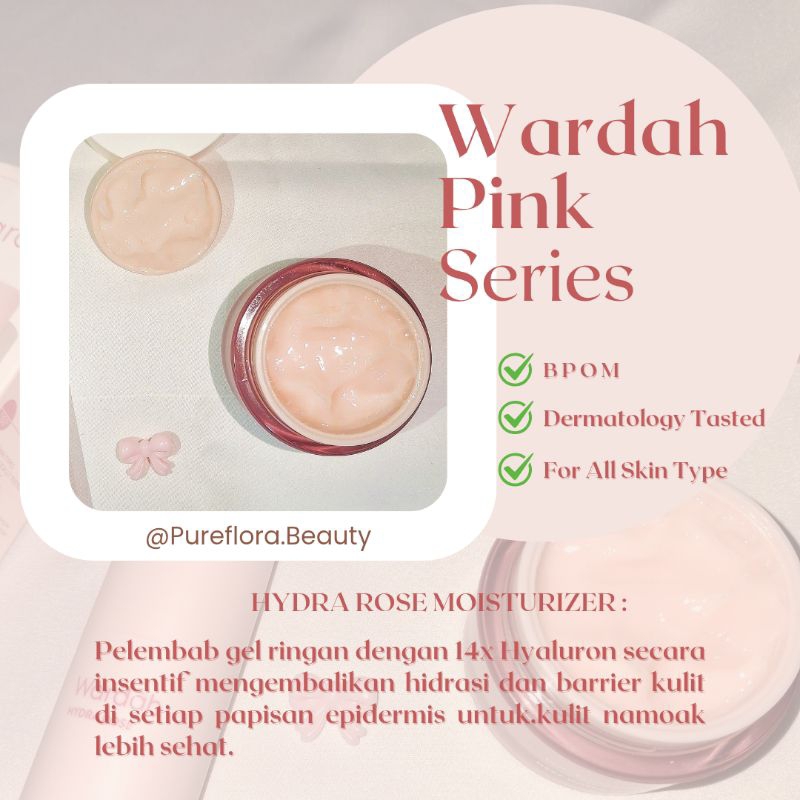 Wardah _ Hydra Rose Moisturizer