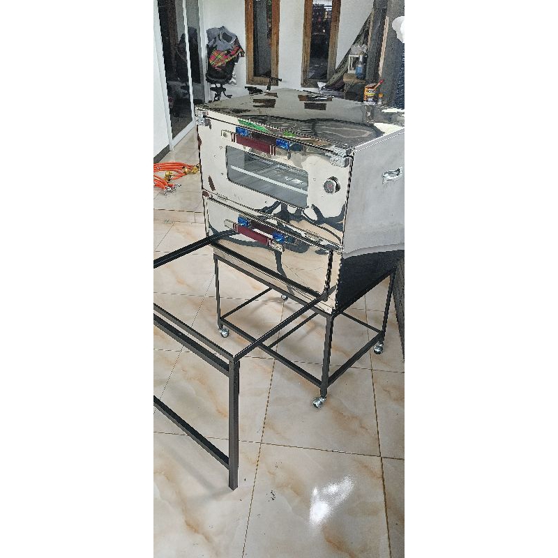 Oven Gas Multifungsi Uk 60x40, Oven Gas Kue, Oven Gas Pizza, Oven Gas Lapis Legit, Api Atas Bawah,