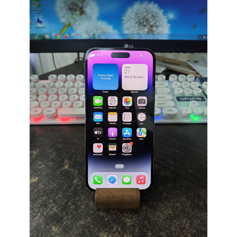 IPHONE 14 PRO MAX LIKE NEW JARINGAN RESMI SETARA EX IBOX