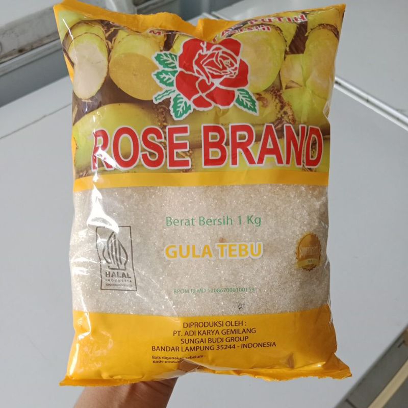 

Gula pasir rosebrand 1kg