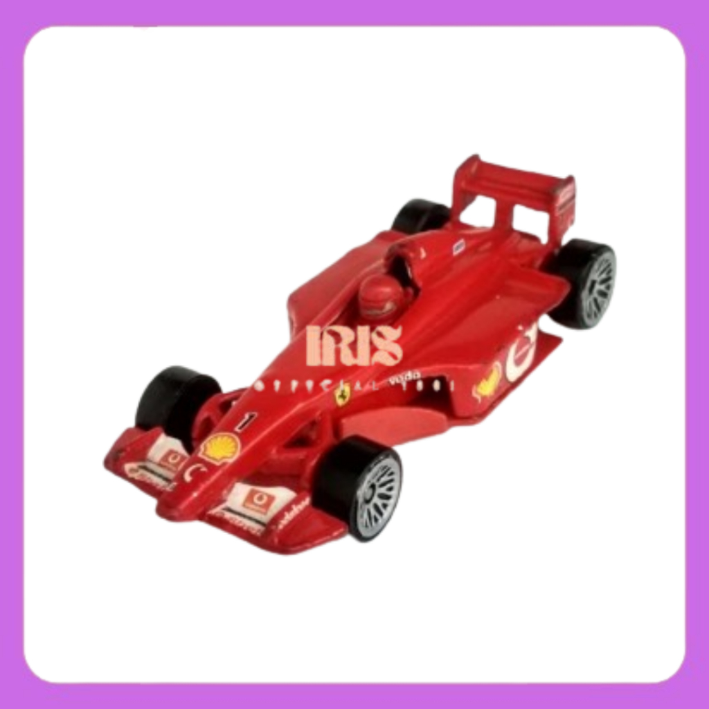 {IRIS} Hot Wheels Grand Prix Series GP 2009 Ferrari F1 Merah