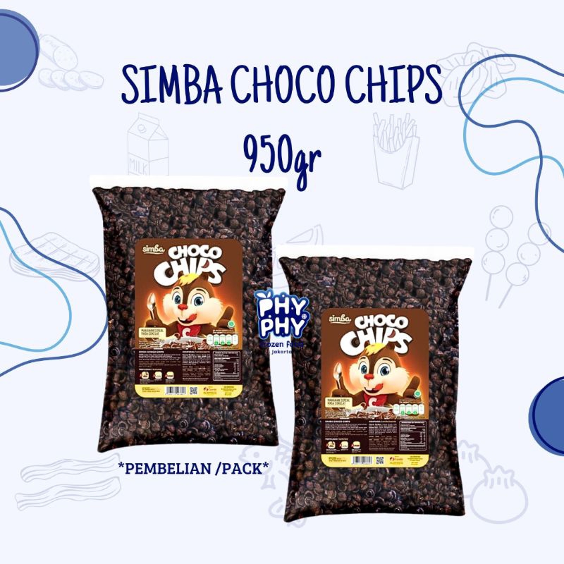 

Simba Choco Chips 950gr / Simba Choco Crunch / Chococrunch / Sereal