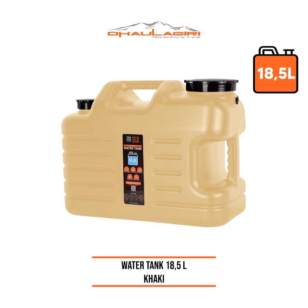 Dhaulagiri Portable Water Tank 18.5 Liter / Dirigen Air / Penampungan Air - Jerigen Derigen Air - Dr