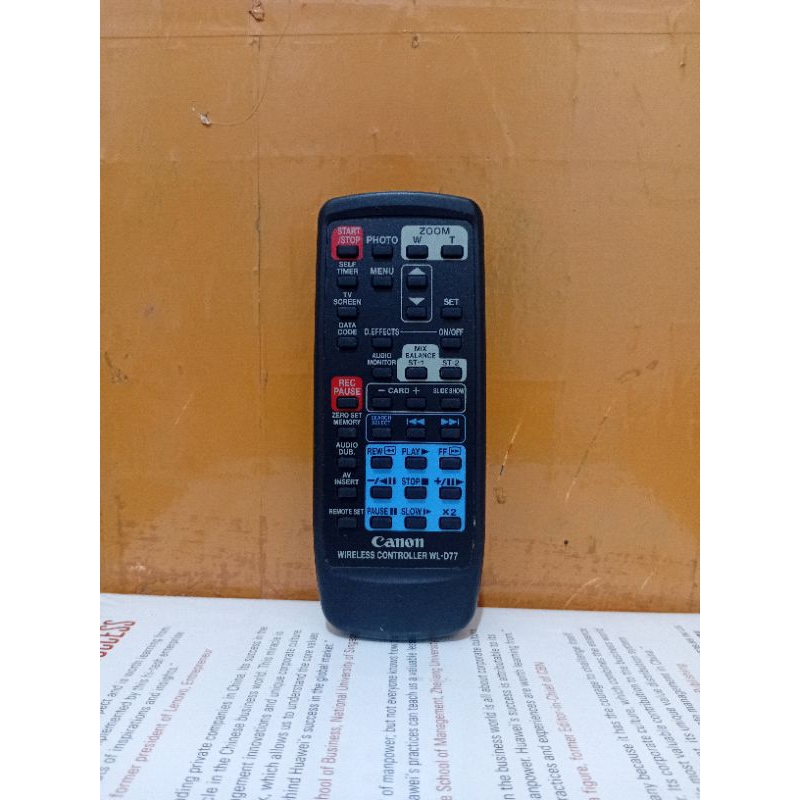 REMOTE CONTROLLER WIRELESS CANON SERI WL-D77 ORIGINAL