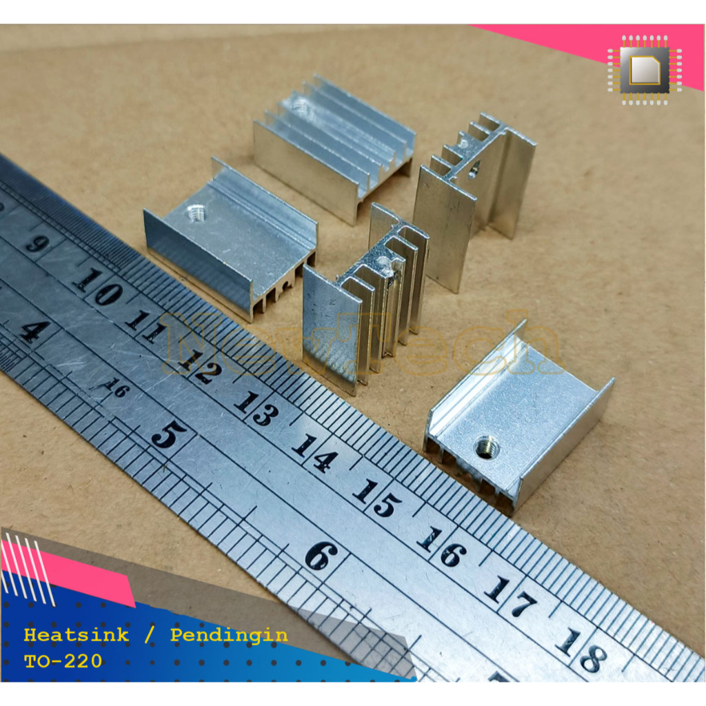 Heatsink Heat Sink Pendingin Transistor IC TO220 TO-220 TO 220