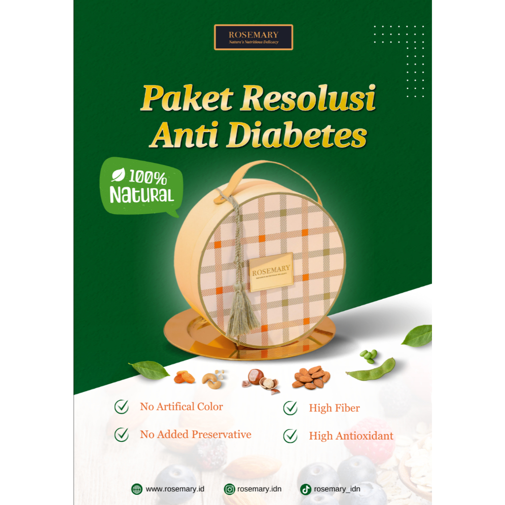 

Paket Resolusi Anti Diabetes - Paket Snack Sehat Tanpa Gula