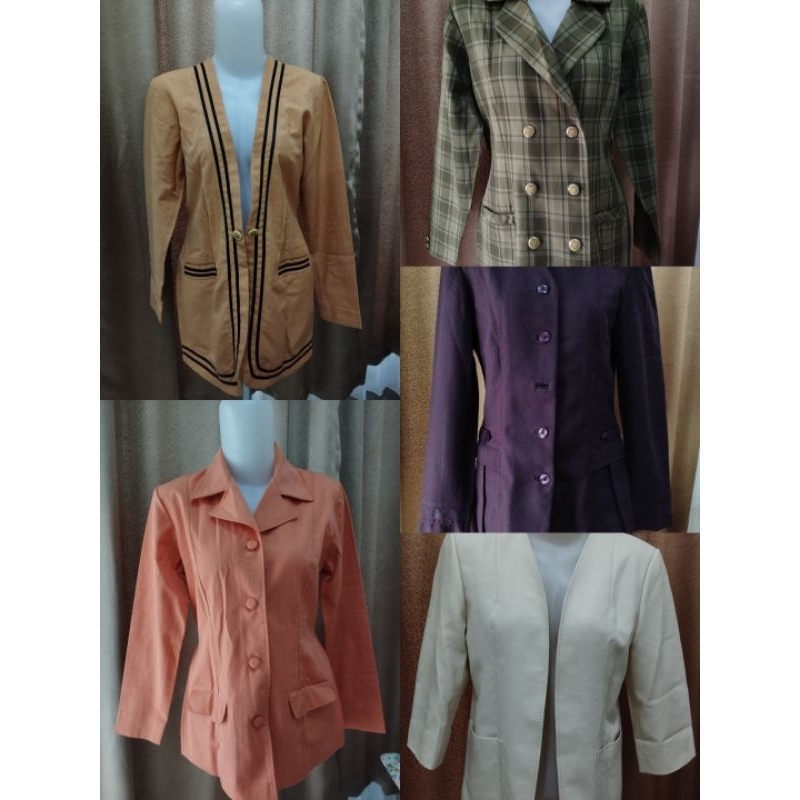 BLAZER KANTOR WANITA PRELOVED, BAL MAIN , OUTER