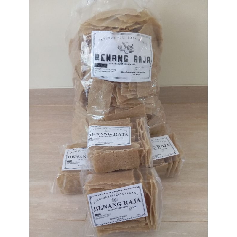 

Krupuk Puli Rasa Bawang /Lempeng Renyah Langsung Di Goreng Tanpa Di Jemur