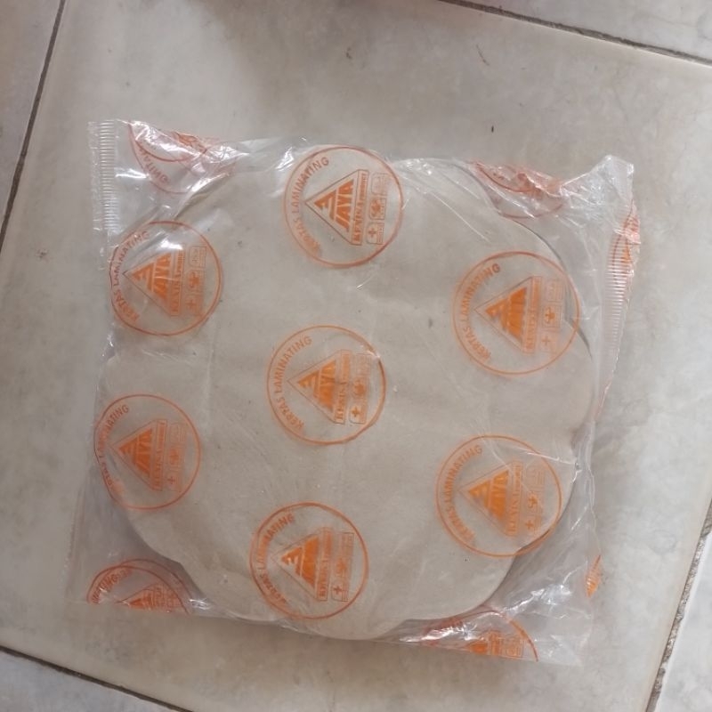 Kertas Nasi Bulat/Pembungkus nasi/Kertas Minyak
