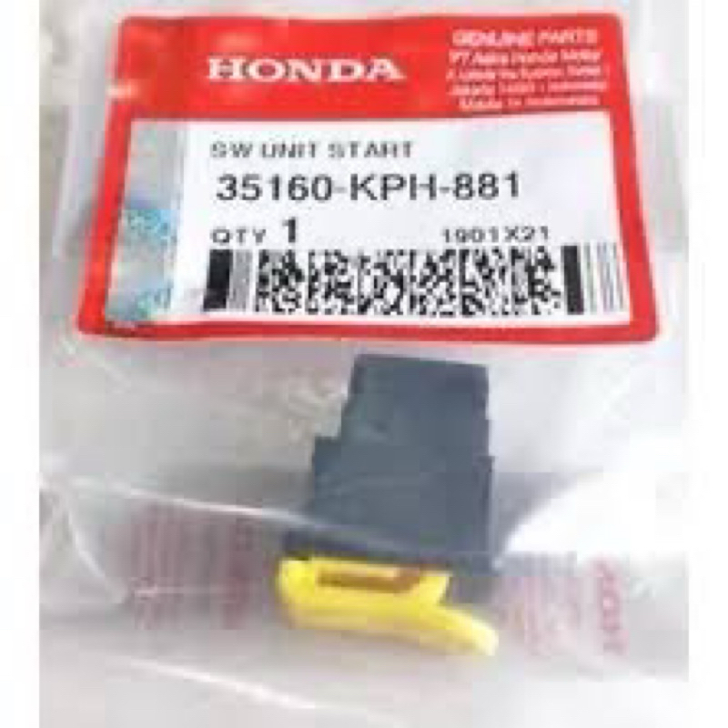 TOMBOL STATER BEAT KARBU 35160-KPH-881