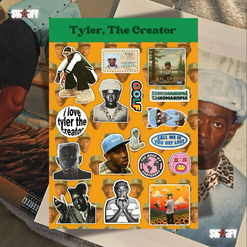 

Sticker Kiss Cut Tyler The Creator
