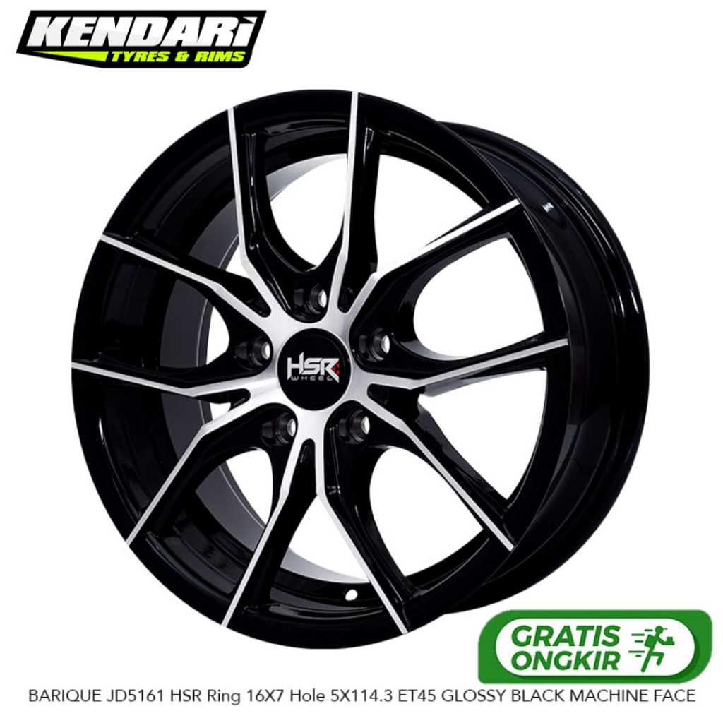 Velg Racing Mobil Innova Xpander Ertiga Ring 16 HSR BARIQUE R16