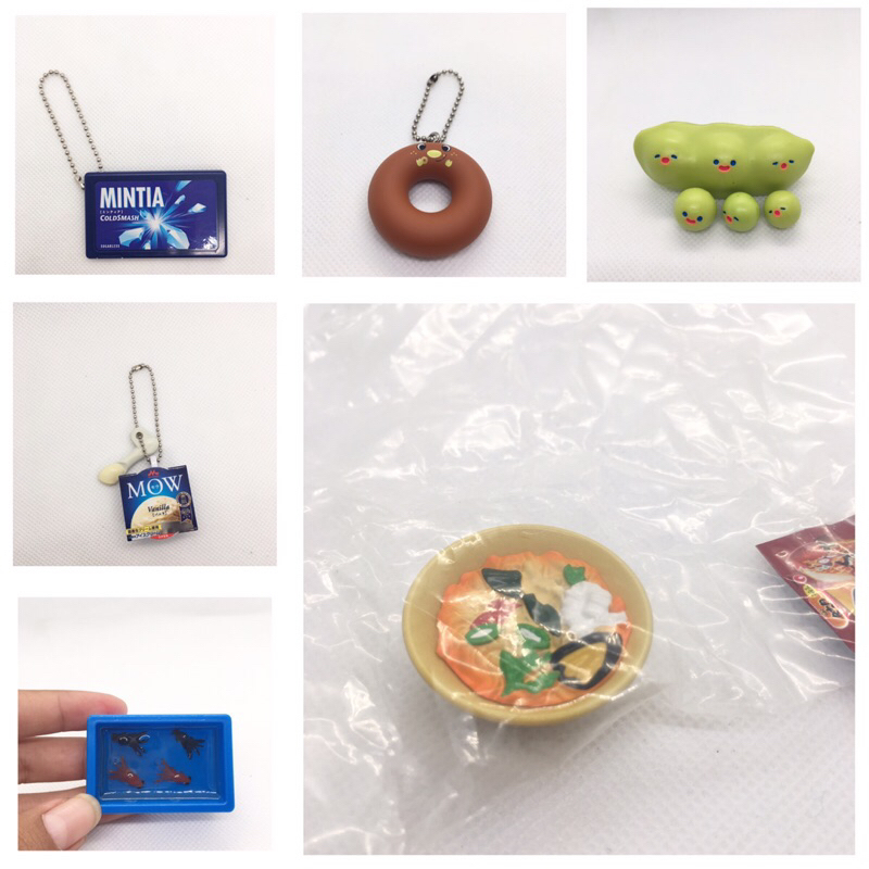Trinkets Gotochi/ Mintia Candy | Donut Food | Edamame | Goldfish | Ramyeon Food