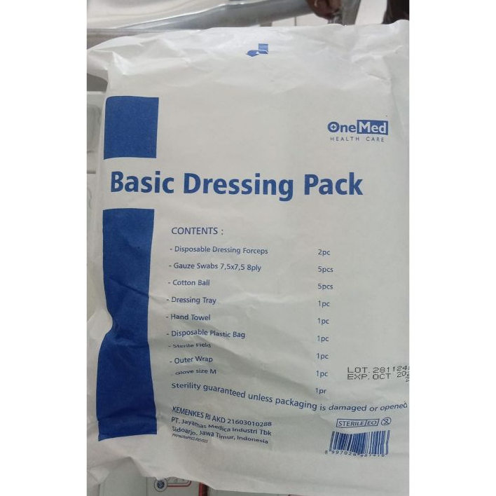 Basic Dressing Set OneMed / Set Perawatan Luka Disposable