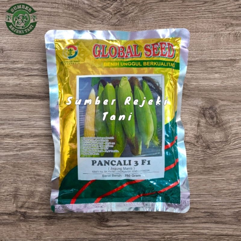 Benih Jagung Manis Pancali 3 F1 Global Seed - 250 Gram