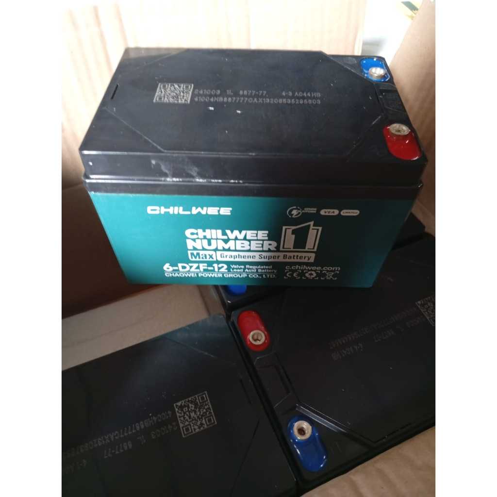 BATERAI SEPEDA LISTRIK CHILWEE ONE 12 VOLT