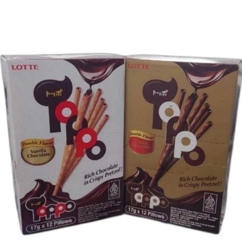 

Lotte Toppo Rich Chocolate isi 12 Pcs / Kotak