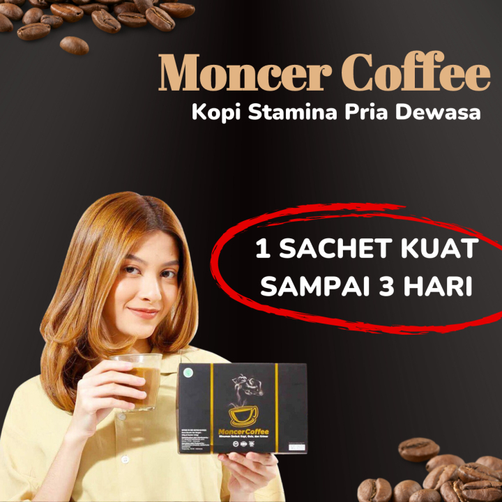 

Kopi Laki Coffee Reguler 2 Sachet - Coffee MONCEER Coffee Sehat Aman di minum