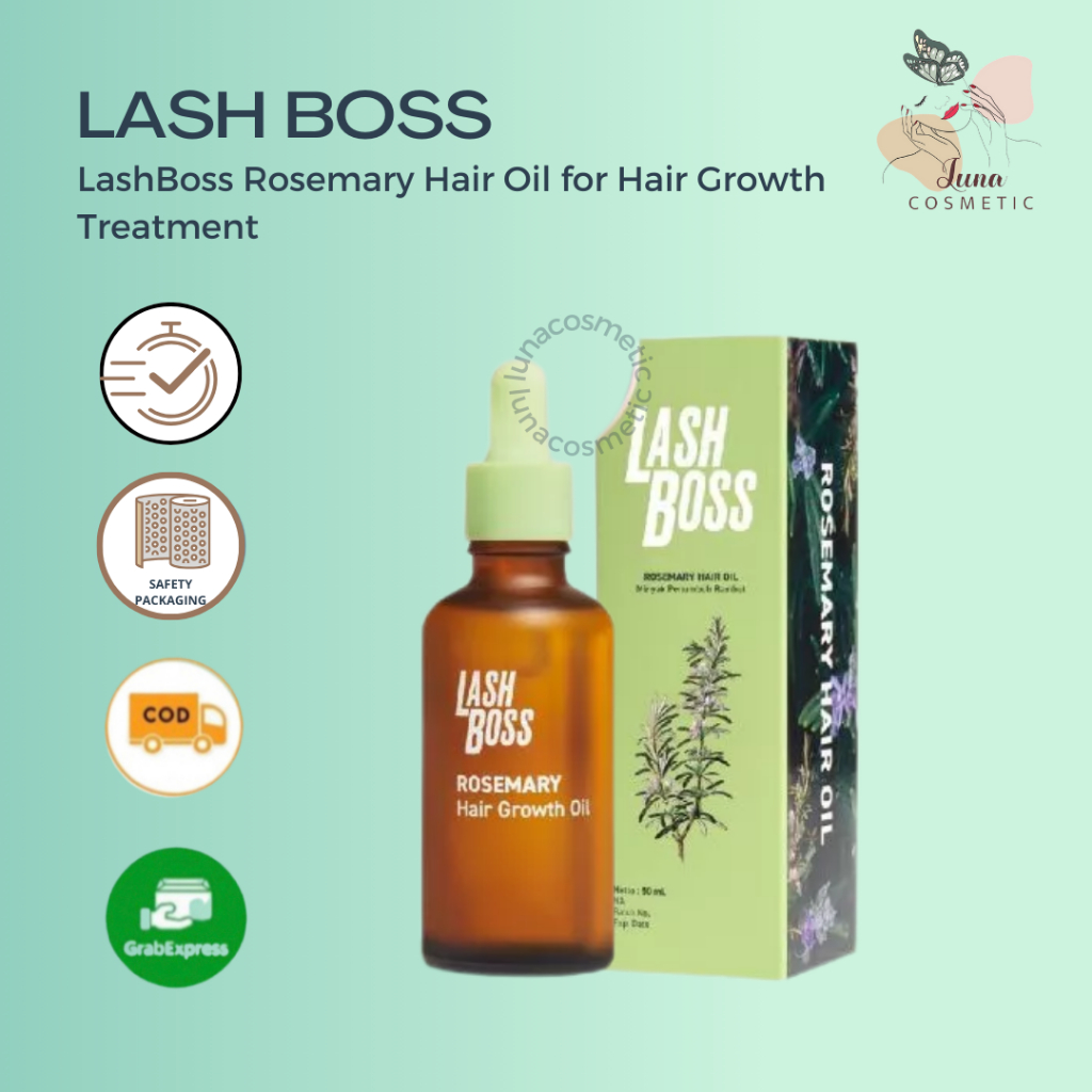 LashBoss Rosemary Hair Oil