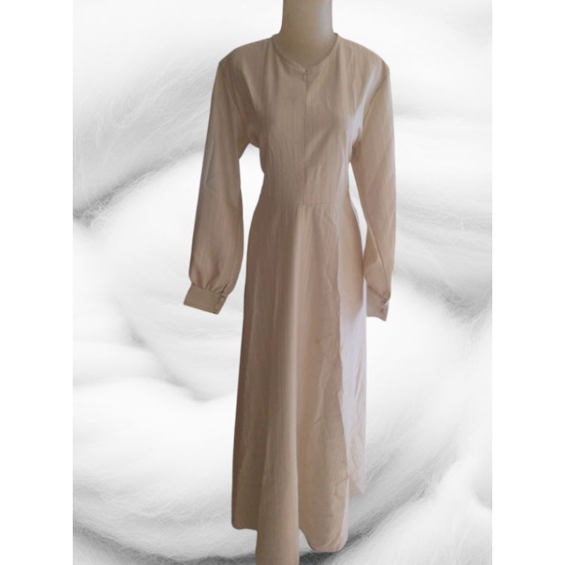 Gamis Cierra warna krem size XL
