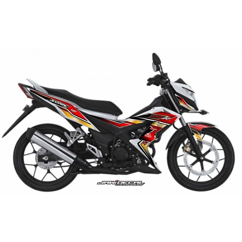 Decal FULL BODY MOTOR SONIC - STIKER