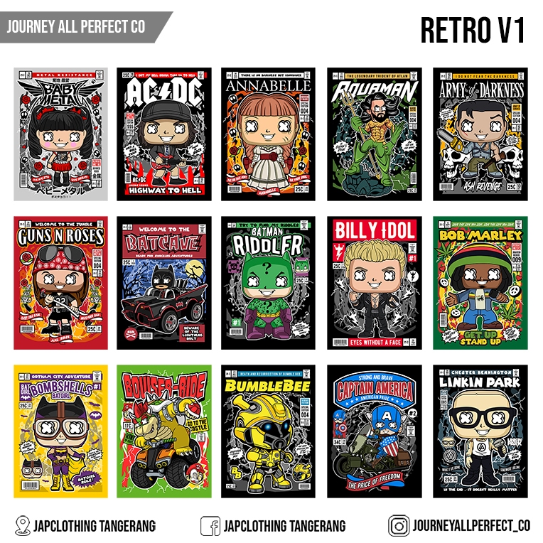 

SABLON SETRIKA DTF SATUAN A5 ANIME RETRO V1 SIAP PRESS