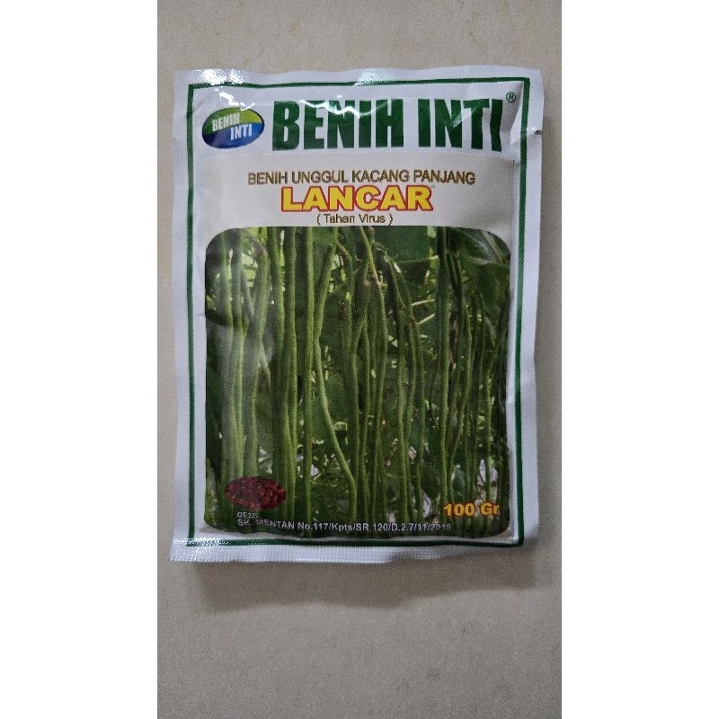 Benih Inti BENIH UNGGUL KACANG PANJANG LANCAR (Tahan Vrus)