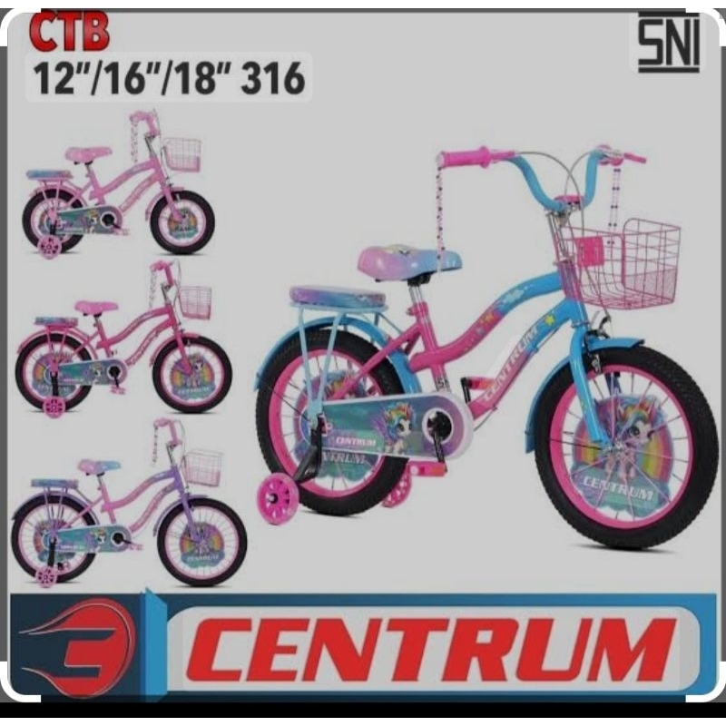 sepeda anak perempuan centrum 316