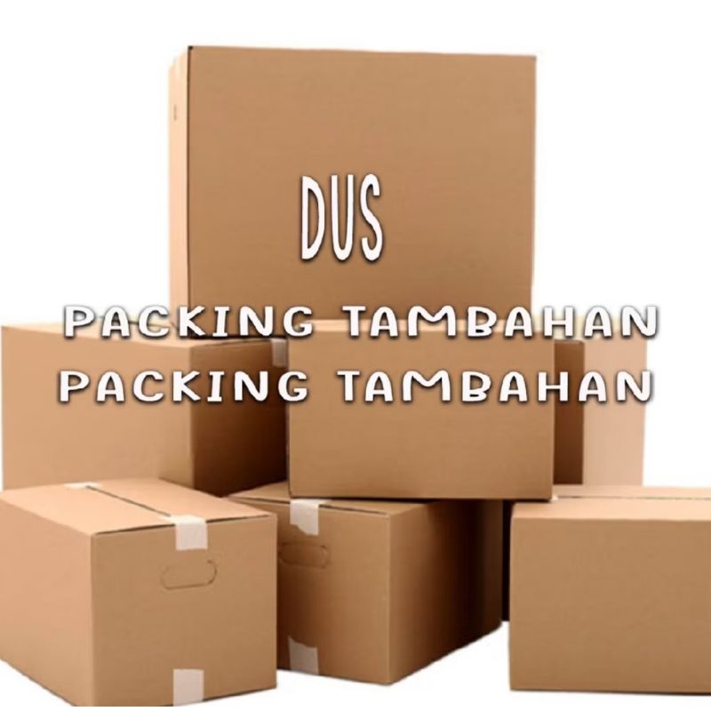 

EXTRA DUS + BUBBLE WRAP TAMBAHAN