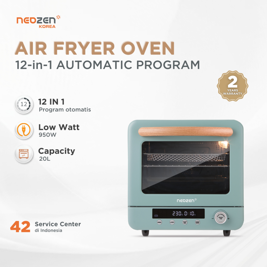 Neozen Air Fryer Oven - Low Watt 20Liter