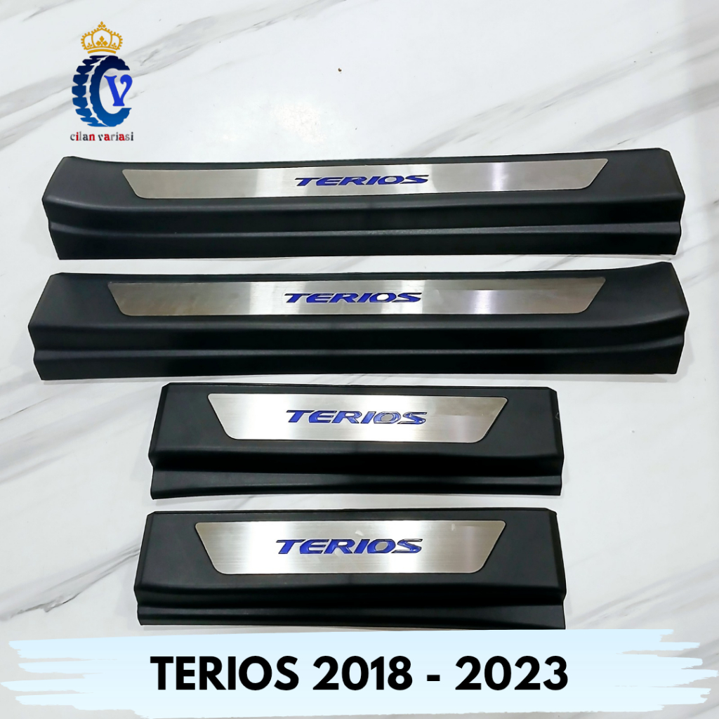 Sillplate Samping Injakan Samping Mobil Terios Hitam