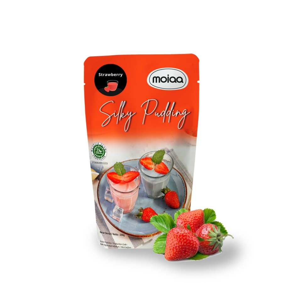 

Moiaa Silky Puding Strawberry 200gr