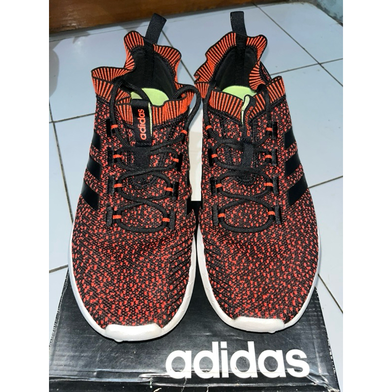 [PRELOVED] ORIGINAL ADIDAS QUESTAR RISE SHOES F34944 (RED) SIZE 44 2/3