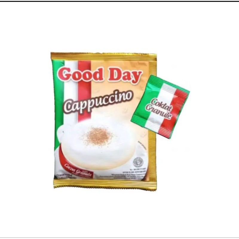 

KOPI GOOD DAY CAPUCHINO + CHOCO GRANULLE