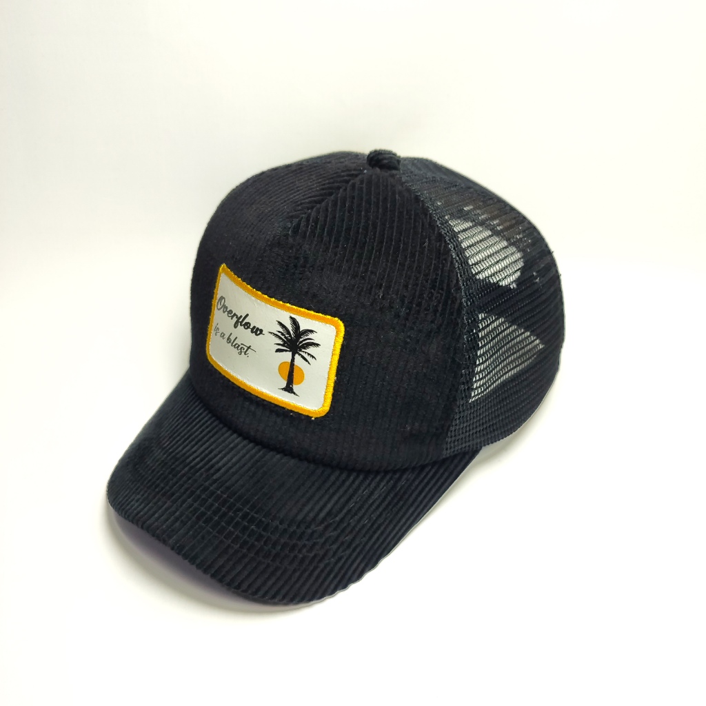 loseer - topi jaring trucker hat corduroy vintage