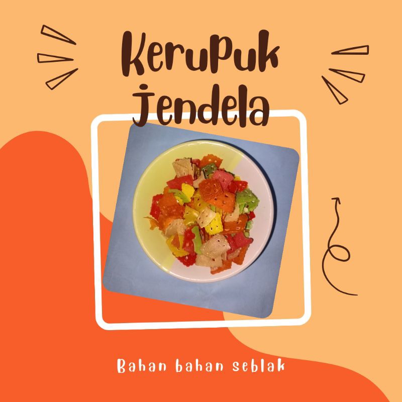 

kerupuk jendela kemasan 150gr,kerupuk goreng,seblak
