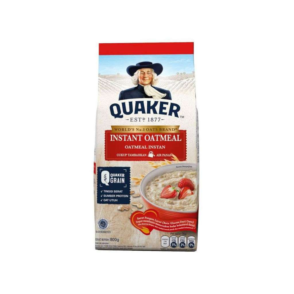 

800Gr QUAKER INSTANT OATMEAL Exp. Juni 2026