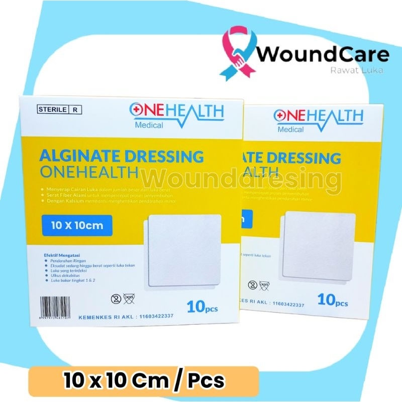 Onehealth Alginate Dressing Calcium Balutan Luka Alginate / PCS