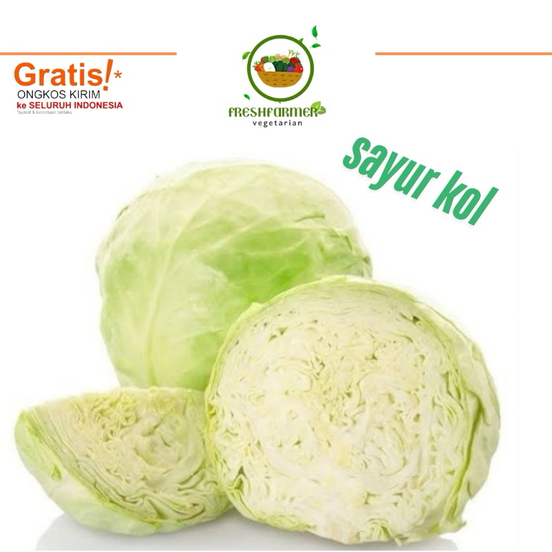 

gubis kubis sayur kol 1kg murah meriah