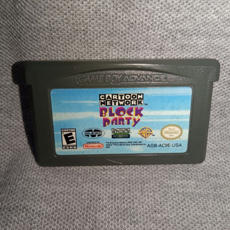 Nintendo GameBoy Advance BLOCK PARTY Original Nintendo